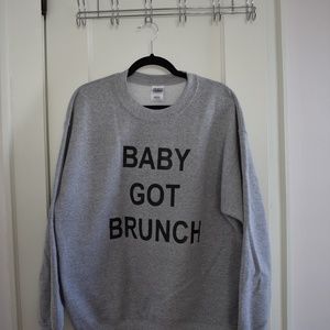 "Baby Got Brunch" Crewneck Sweatshirt